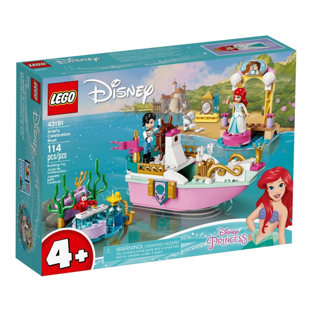 Конструктор LEGO Disney Princess 43191 Праздничный корабль Ариэль - фото