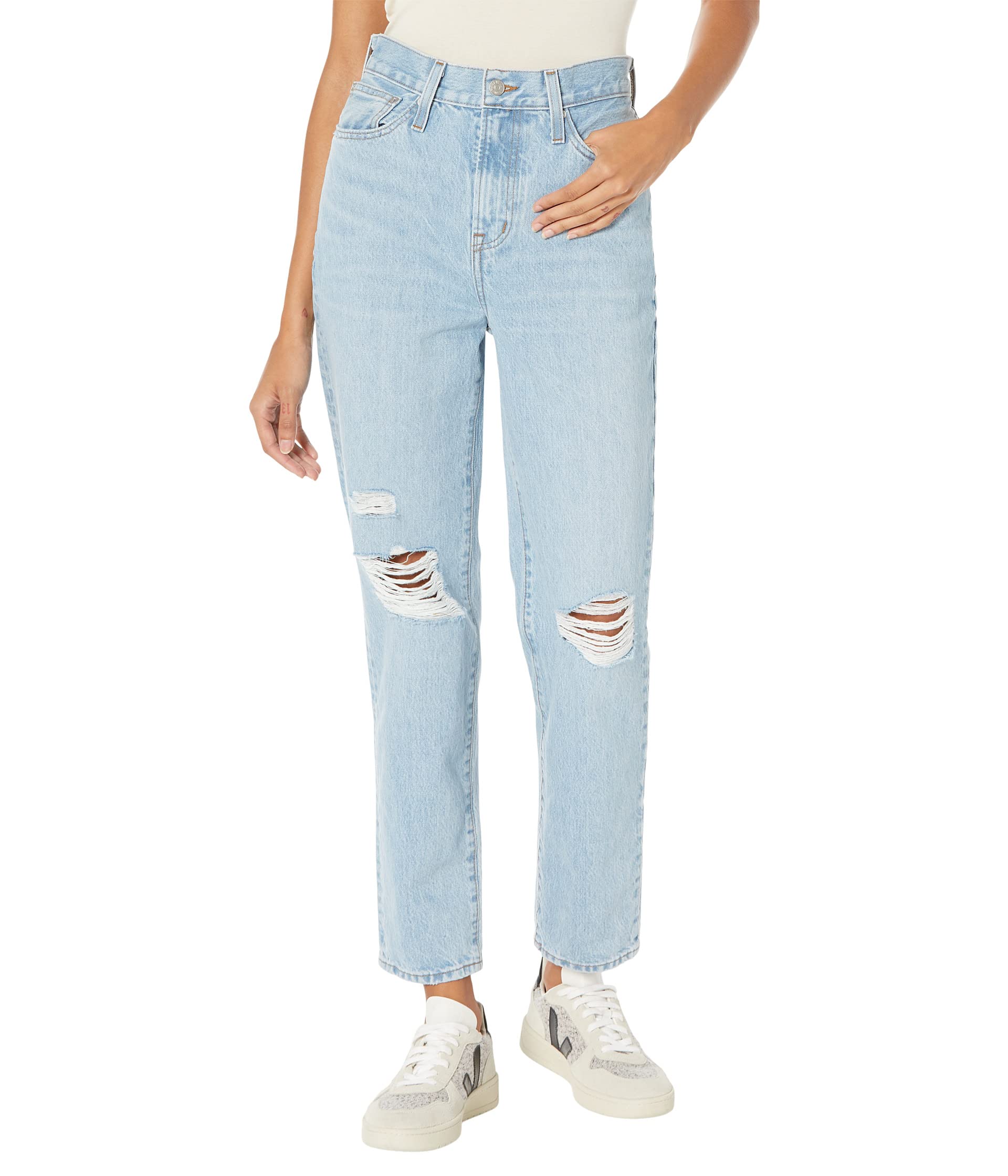 Джинсы Madewell, The Perfect Vintage Jean in Grandbay Wash: Ripped Edition