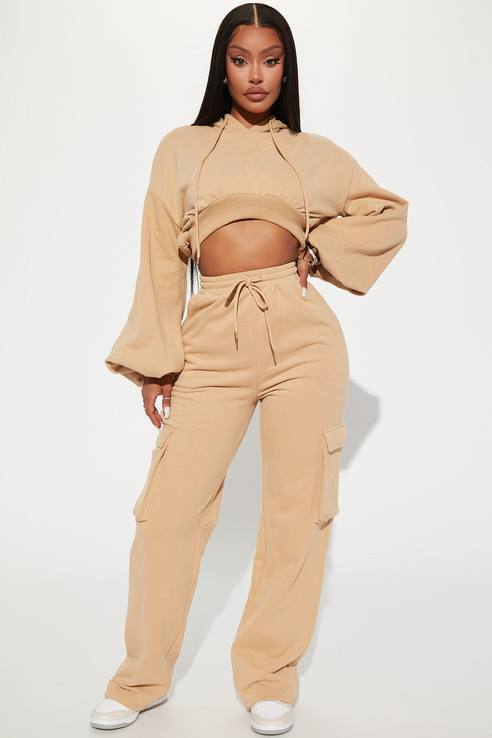 

Брюки карго Fashion Nova ST65159TP, серо-коричневый