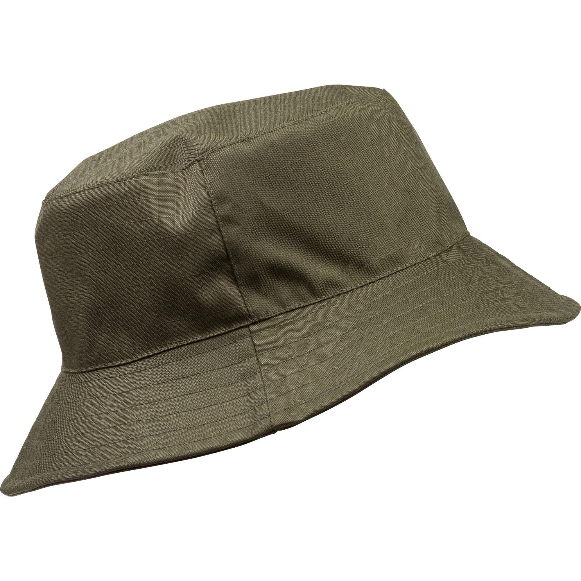 Охотничья шапка Bob 100 непромокаемая зеленая SOLOGNAC, темный хаки