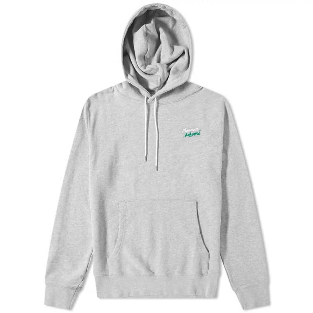 

Толстовка Maison Kitsune Mini Handwriting Relaxed Hoodie, Серый