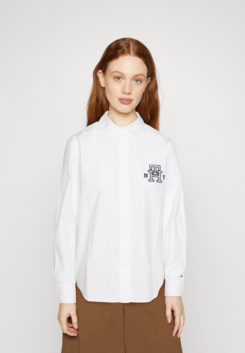 

Рубашка Tommy Hilfiger Varsity, белый