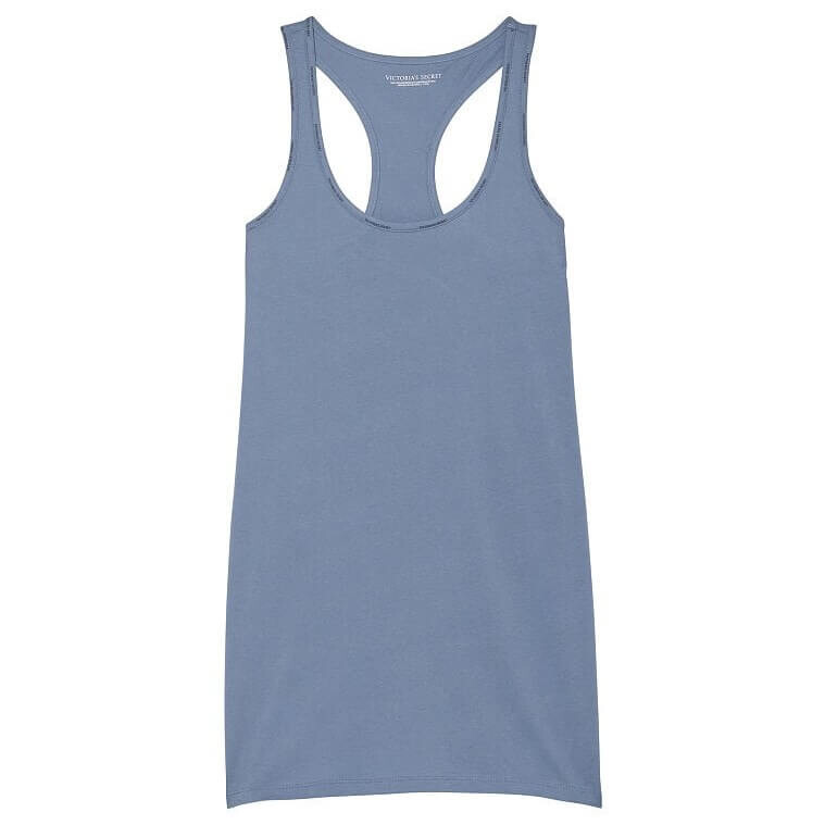 

Пижамная майка Victoria's Secret Racerback Tank, синий