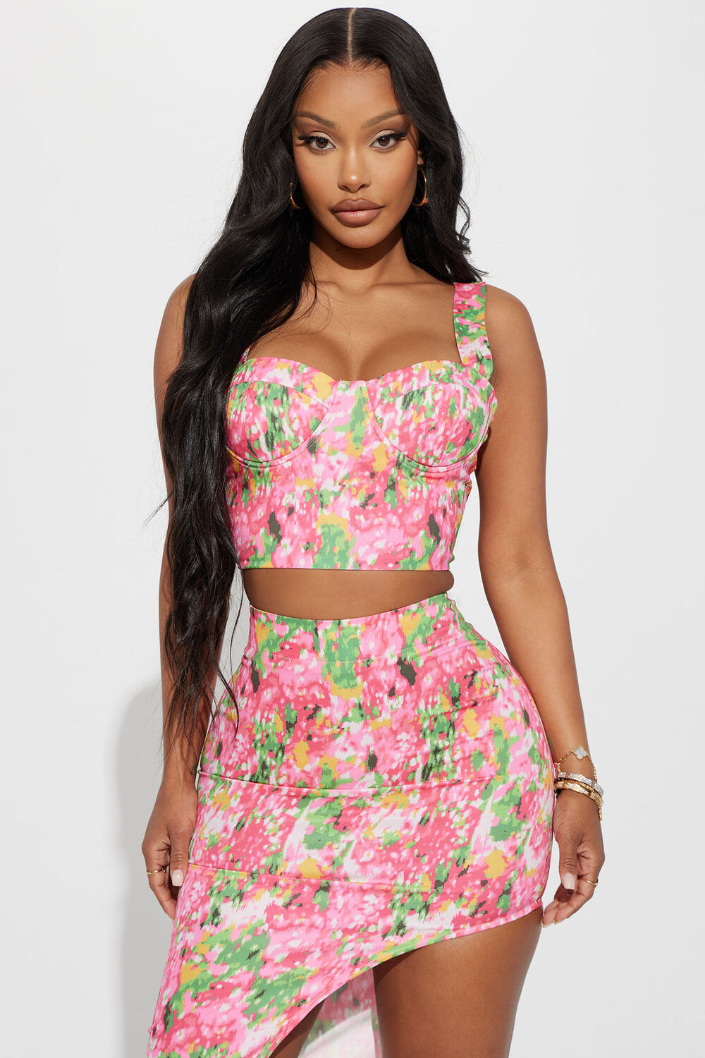 

Топ Fashion Nova 23GWF1118, розовый
