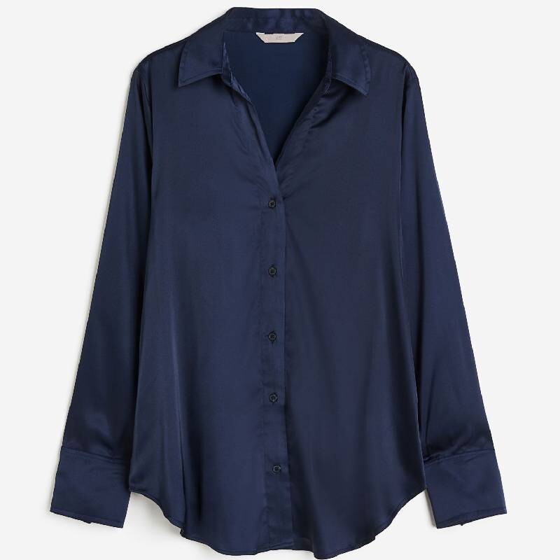 

Блузка H&M V Neck, синий