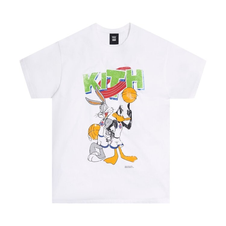 

Футболка Kith x Looney Tunes Kithjam Vintage Tee 'White', белый