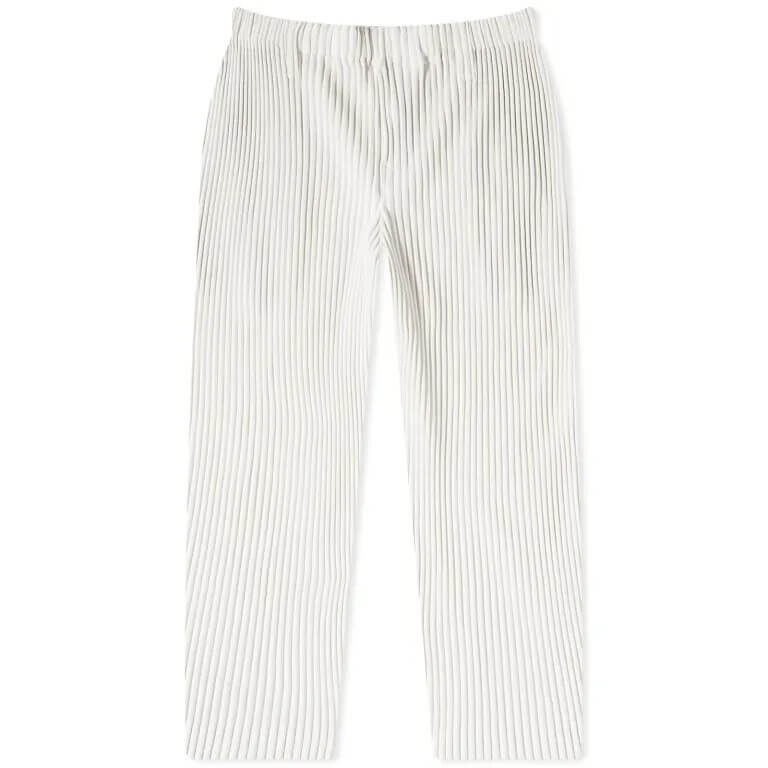 

Плиссированные брюки Homme Issey Miyake Straight Leg Jf194, светло-бежевый