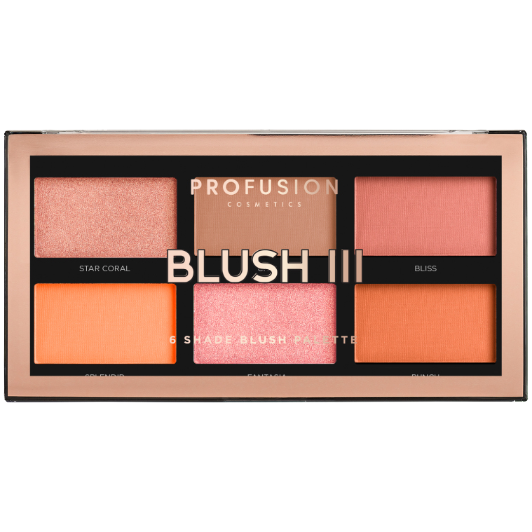 Profusion Blush III палетка румян для лица, 1 шт. profusion набор для макияжа лица blush i розовый
