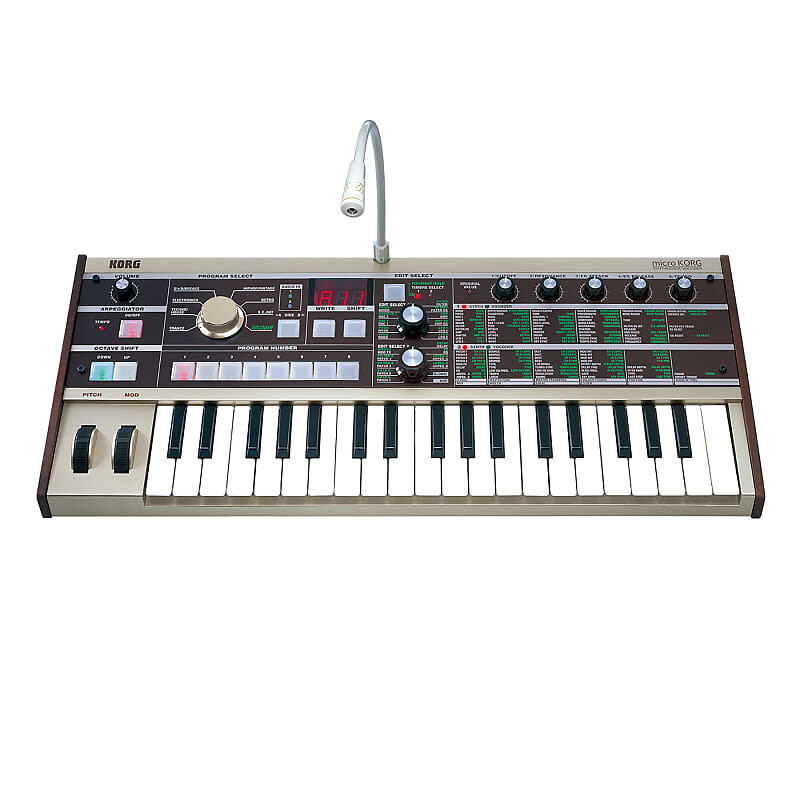 

Korg microKORG Синтезатор и вокодер MICROKORG 37-Mini Key Synthesizer & Vocoder