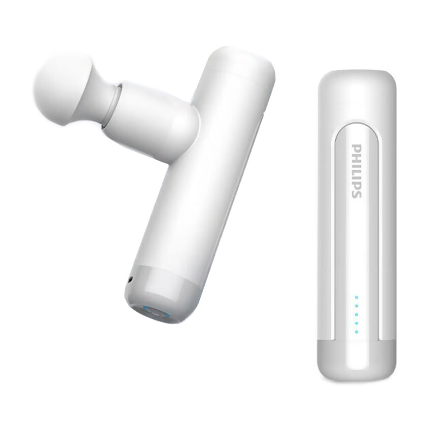 

Перкуссионный массажер Philips PPM3105G, белый