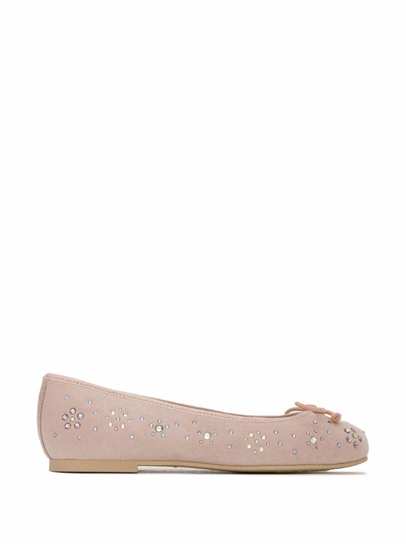 

Замшевые балетки со стразами Pretty Ballerinas