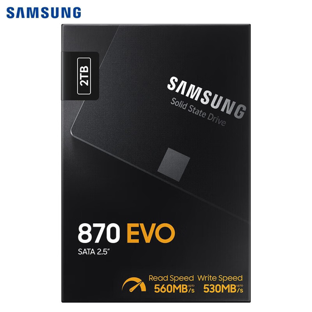 

SSD-накопитель Samsung 870 EVO 2ТБ (MZ-77E2T0B)
