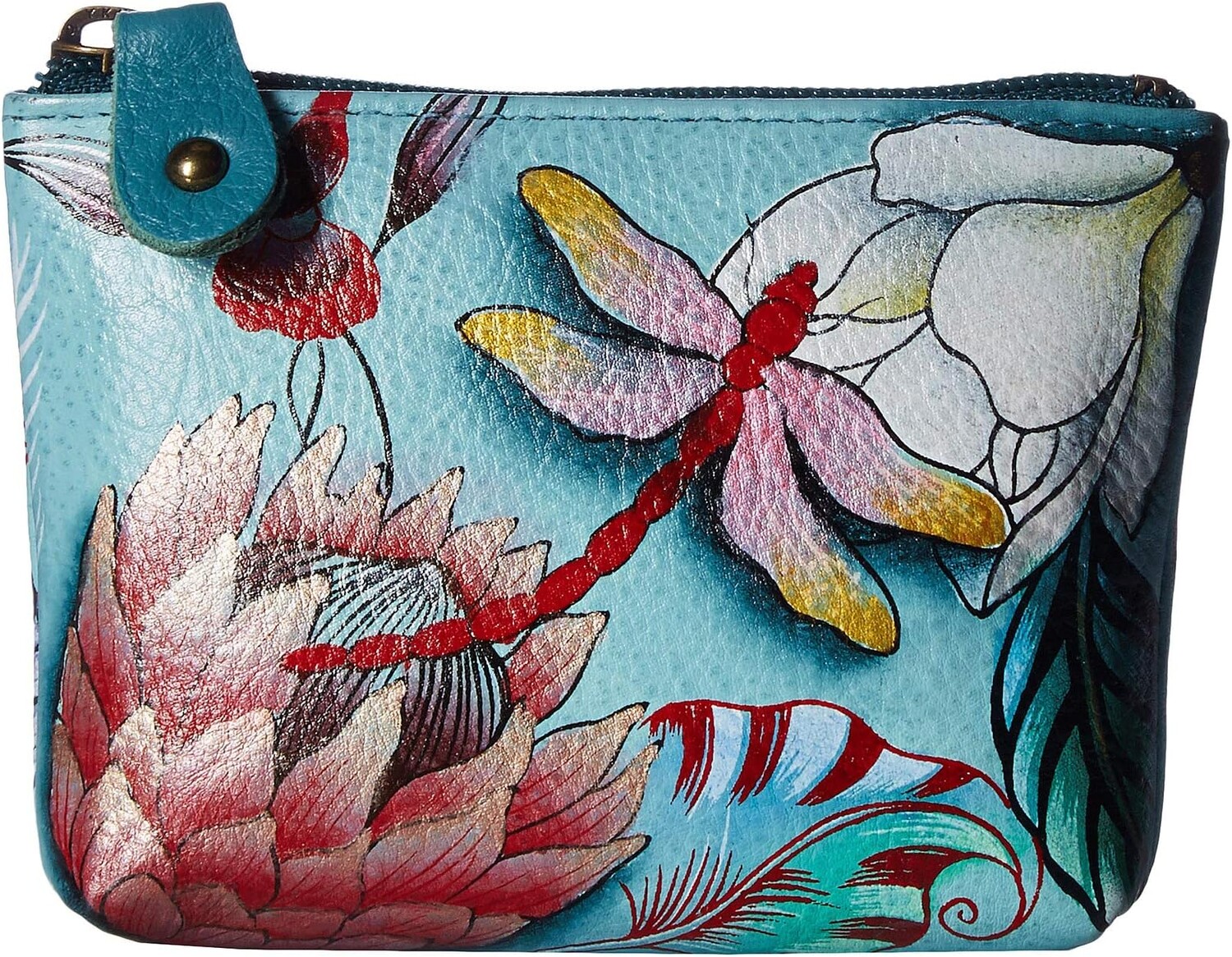 

Кошелек Coin Pouch 1031 Anuschka, цвет Jardin Bleu