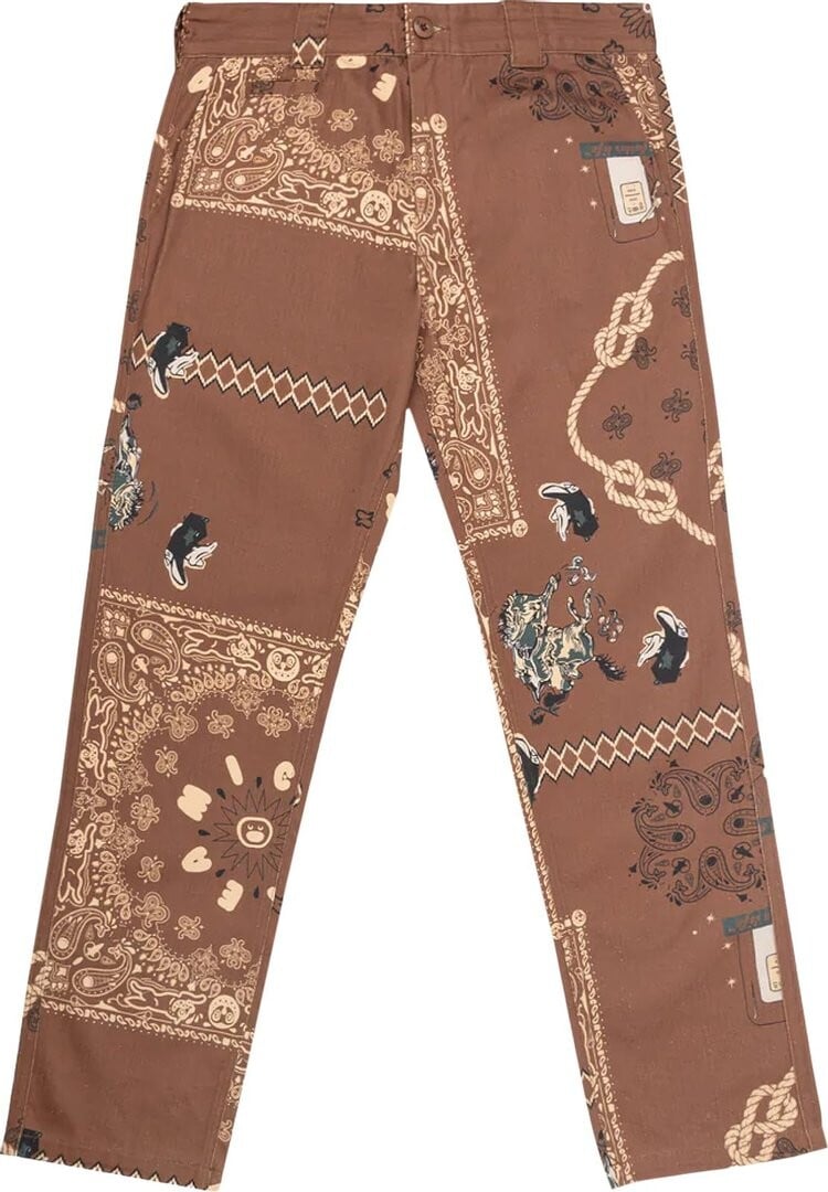 

Брюки Icecream Cowboy Pant 'Bison', коричневый