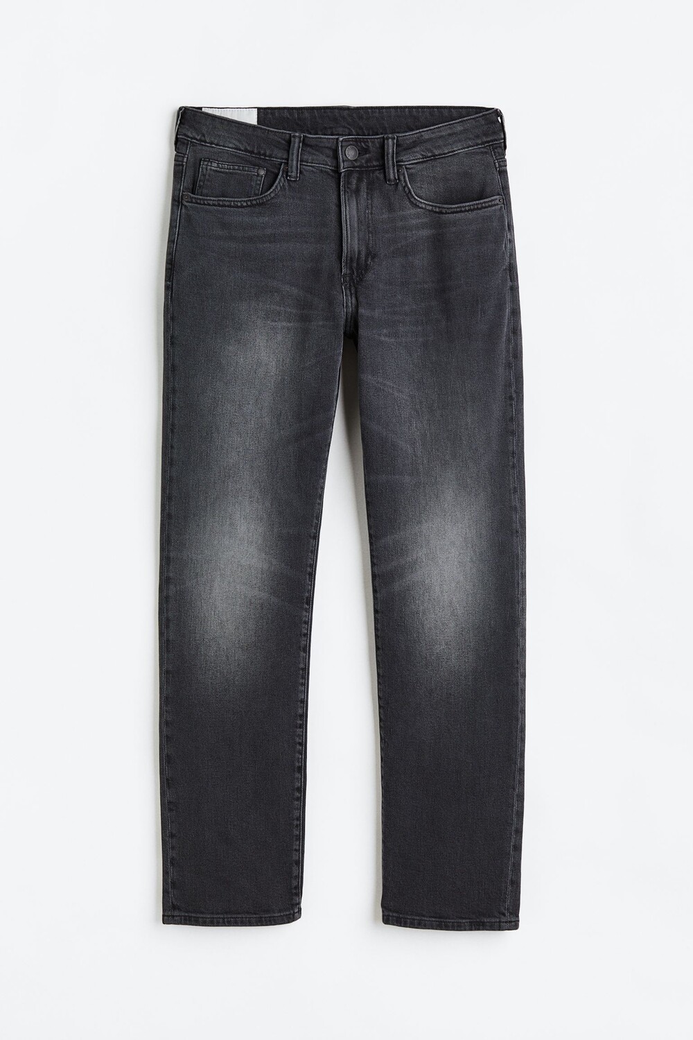 

Джинсы H&M Straight Regular, темно-серый