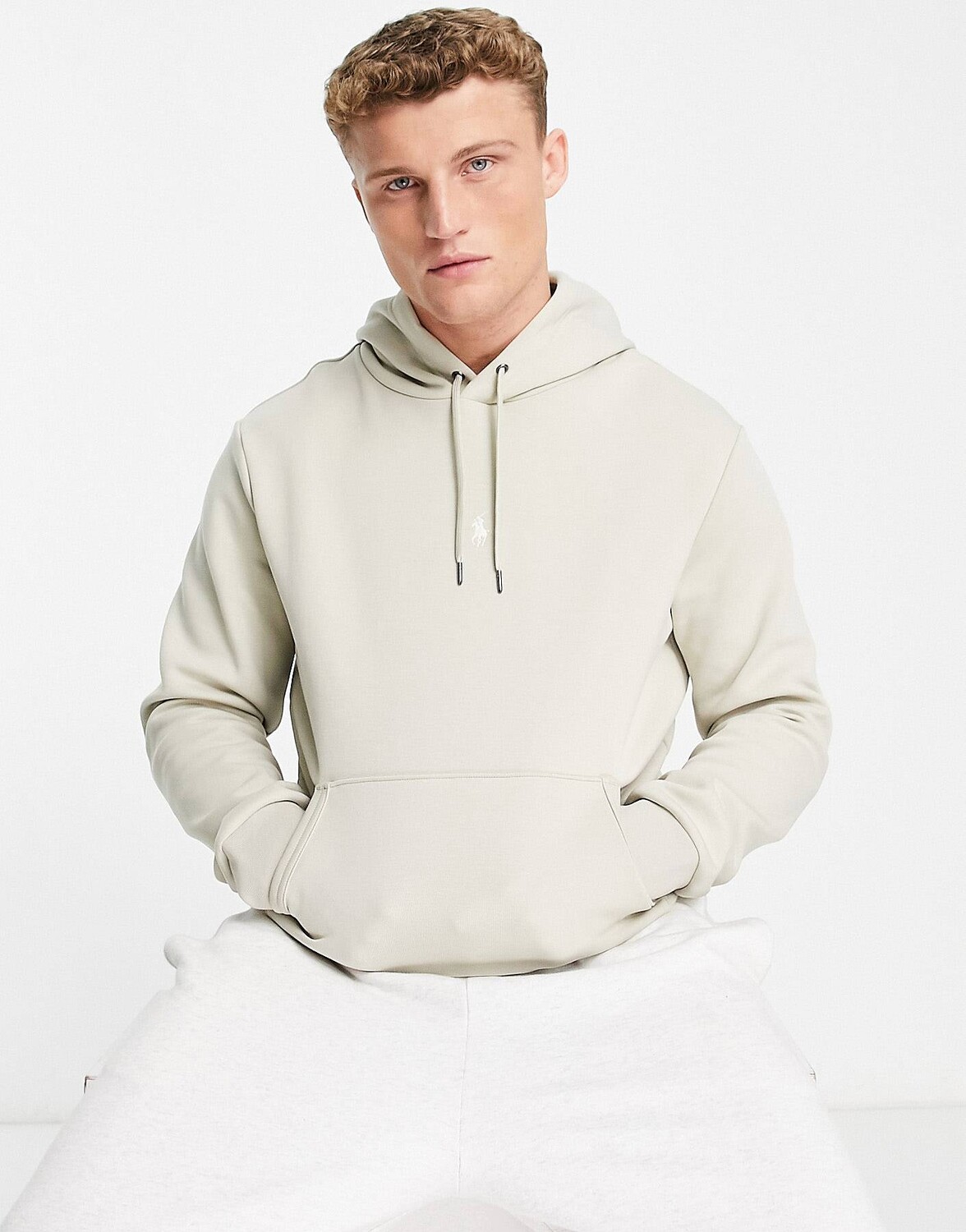 

Толстовка Polo Ralph Lauren с центральным логотипом двойной вязки из камня