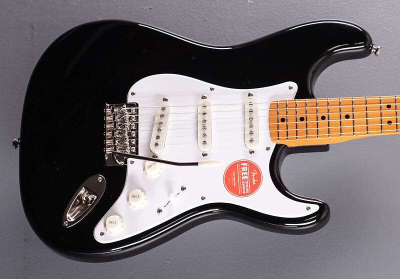 

Classic Vibe 50's Stratocaster — черный Squier Vibe 50's Stratocaster - Black