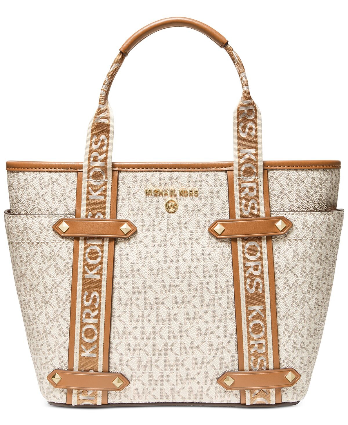 

Открытая объемная сумка-тоут signature maeve convertible Michael Kors, мульти