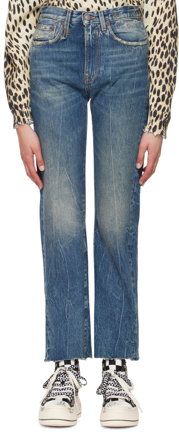 

Синие зауженные джинсы Courtney R13