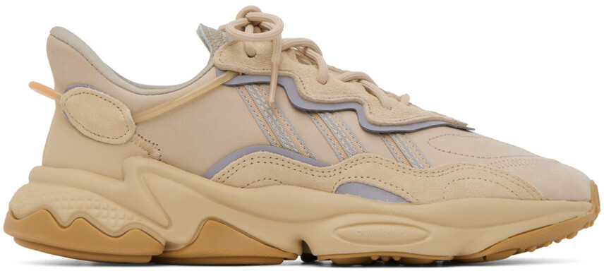

Кроссовки Adidas Originals Ozweego, серо-коричневый