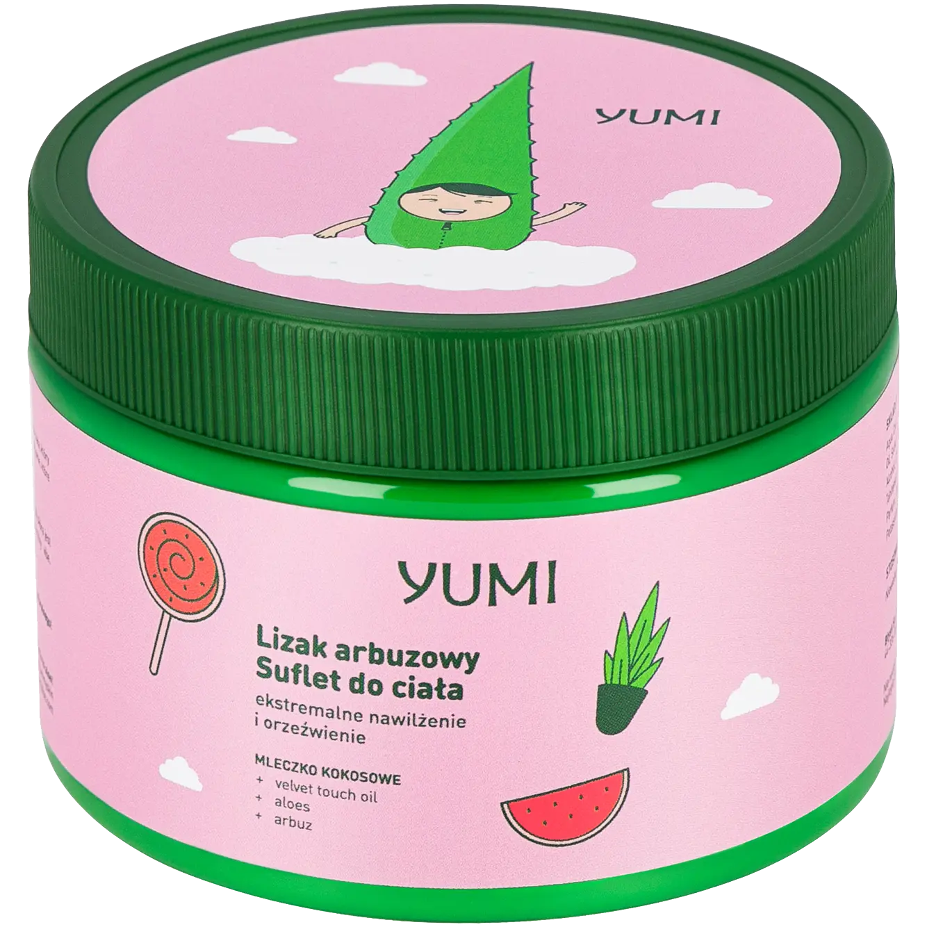 

Yumi суфле для тела арбузный леденец, 300 мл