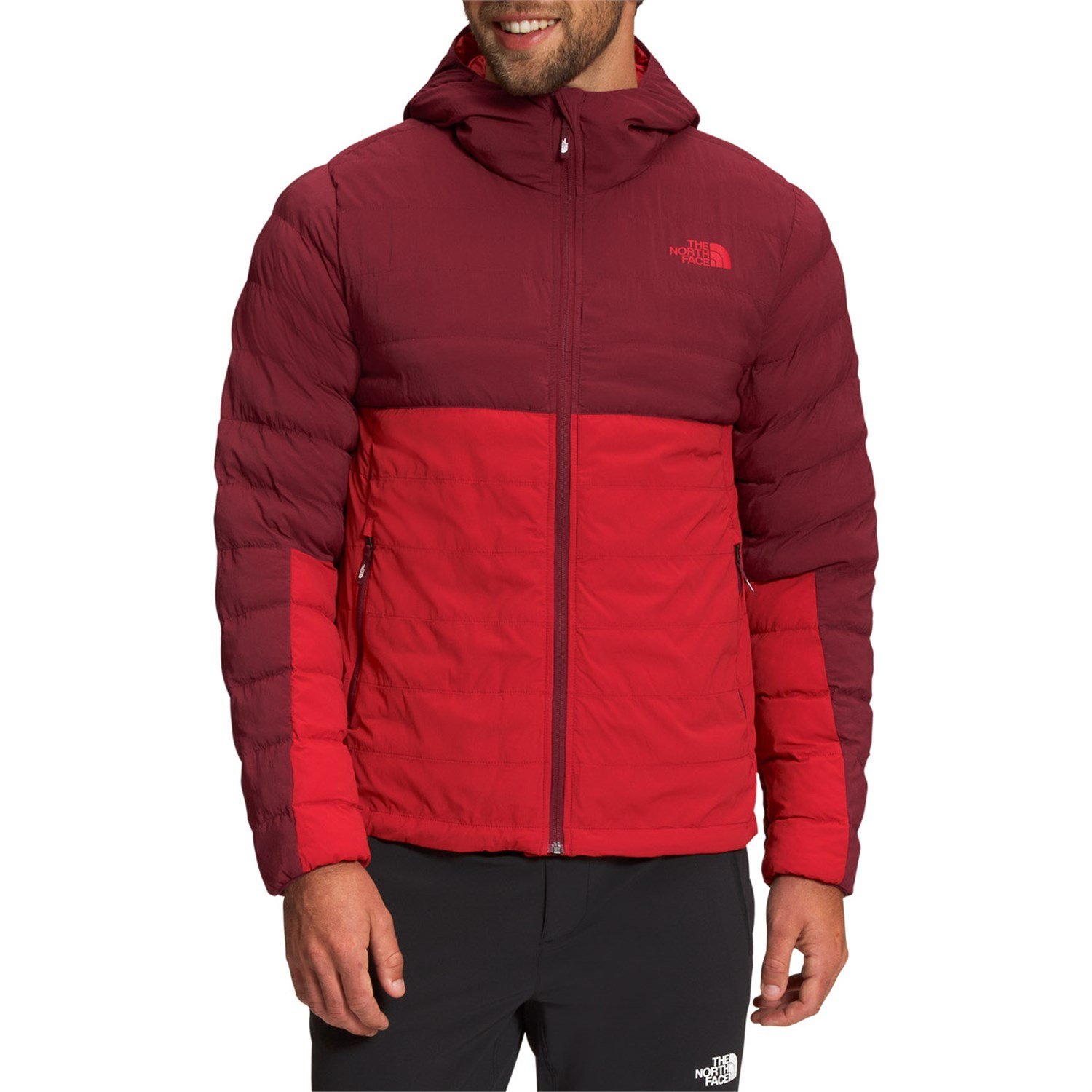 Куртка The North Face ThermoBall, красный куртка the north face reversible thermoball черный красный