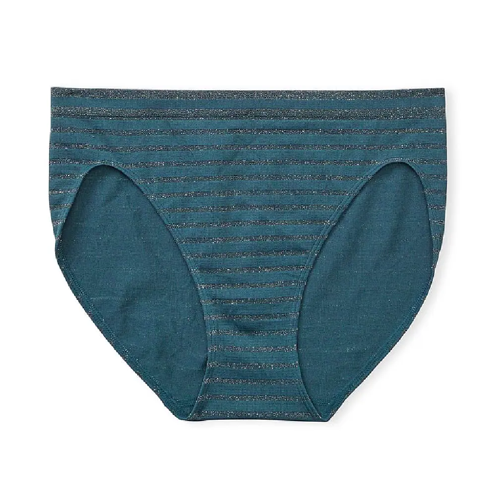 

Трусы Victoria's Secret Seamless High-Leg Brief, темно-бирюзовый