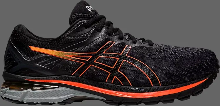 

Кроссовки gt 2000 9 gtx 'black marigold orange' Asics, черный