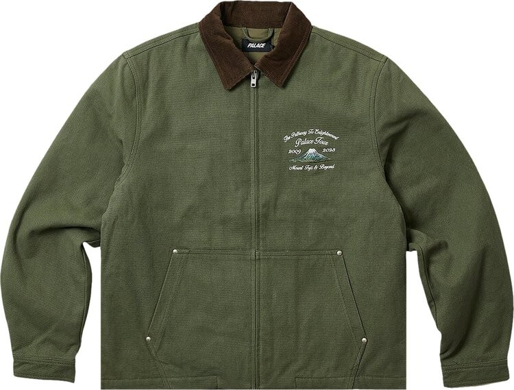 

Куртка Palace Zen Work Jacket 'Green', зеленый