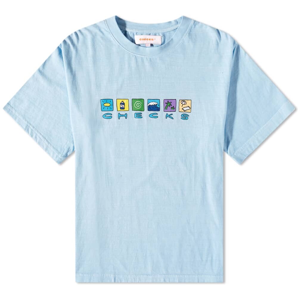 

Футболка Checks Downtown Life's a Beach Tee, Синий