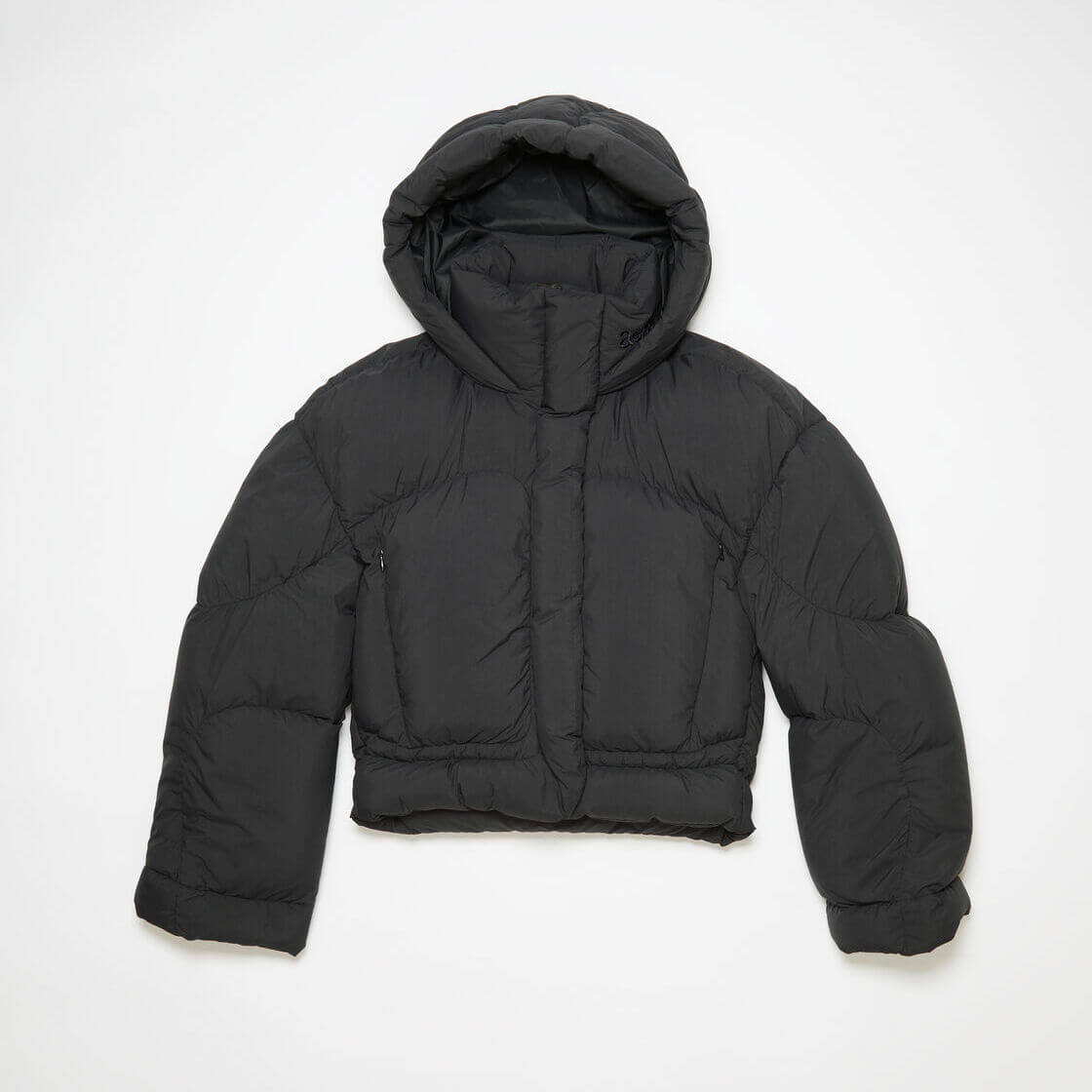 Куртка-пуховик с капюшоном Acne Studios 'Black', черный цена и фото