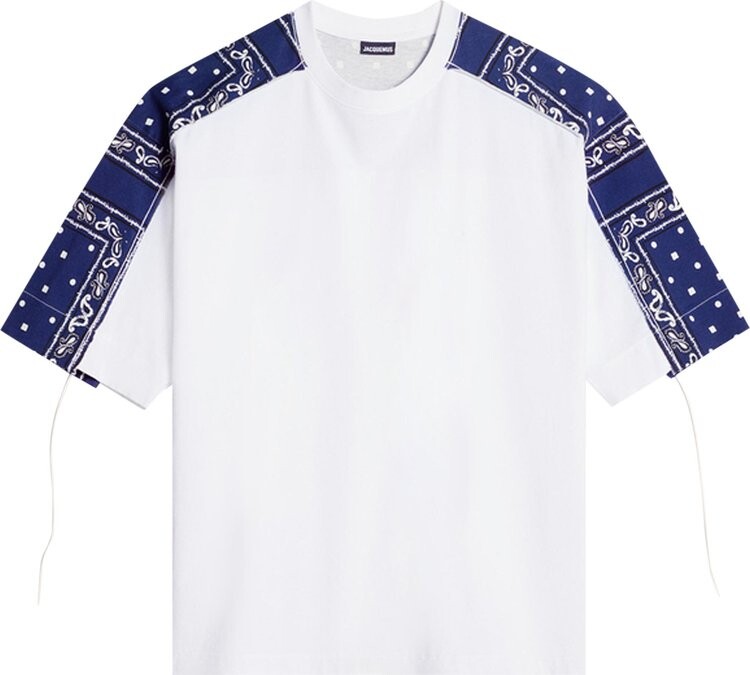

Футболка Jacquemus Le T-Shirt Bandana 'Navy', синий