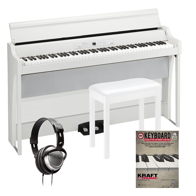 

Цифровое пианино Korg G1B Air — белое — полный комплект для дома