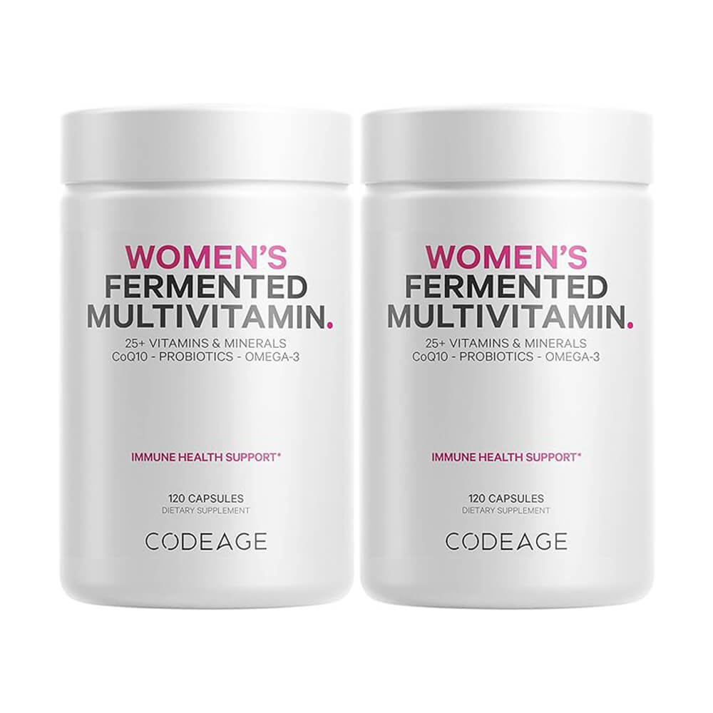 Мультивитамины для женщин Codeage (120 капсул в одной баночке) solgar формула v vm 75 мультивитамины и хелатные формы минералов 120 капсул