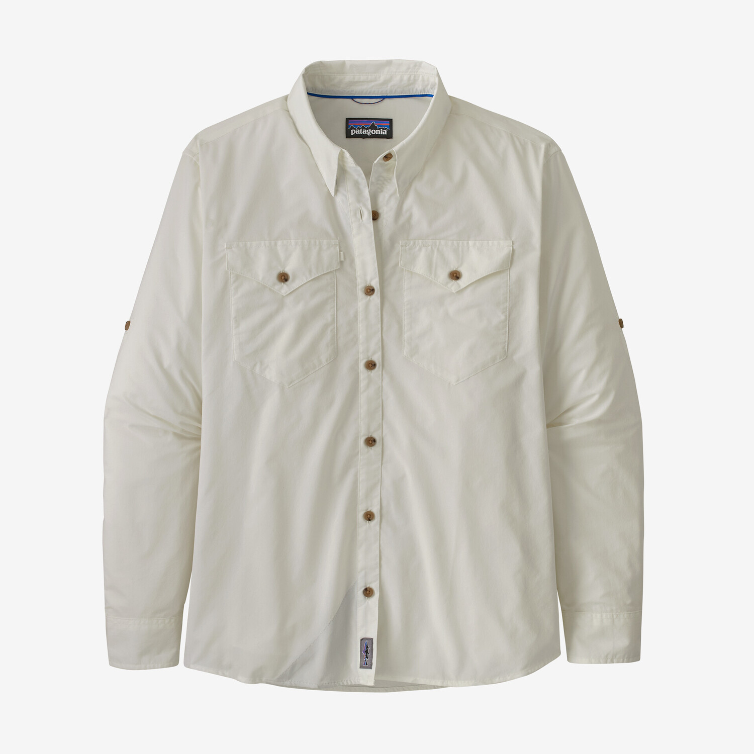 

Женская эластичная рубашка с длинными рукавами Patagonia, цвет White