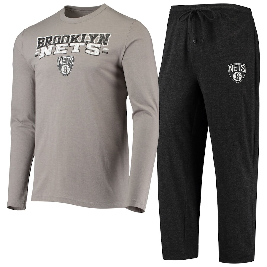 

Пижамный комплект Concepts Sport Brooklyn Nets, черный