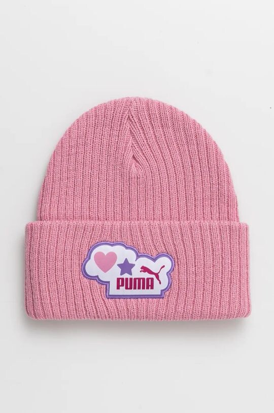 

Детская шапка с комиксами Puma, розовый