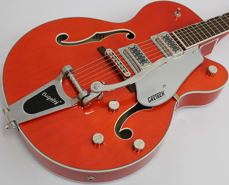 

Электрогитара Gretsch G5420T Electromatic Hollowbody Electric Guitar, Orange Stain