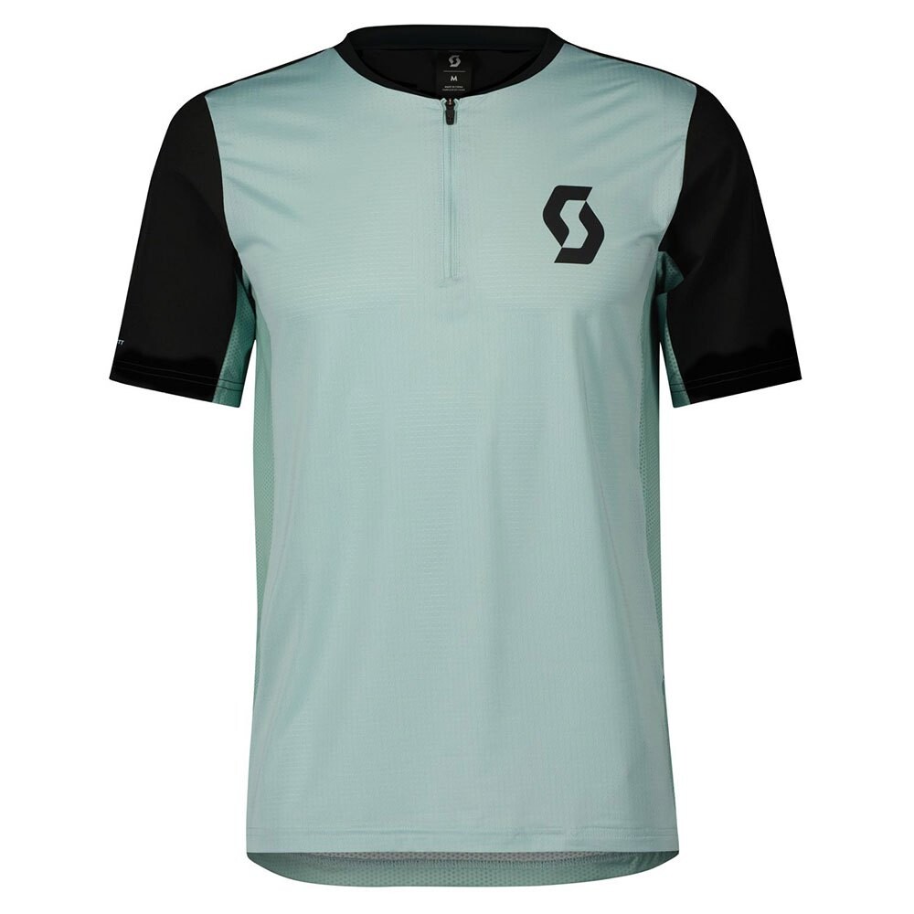 

Мотоджерси с коротким рукавом Scott Trail Vertic Zip, зеленый