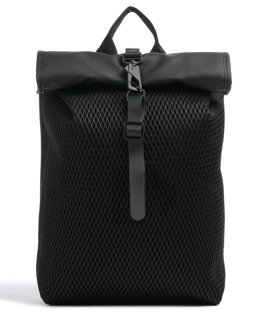 

Рюкзак Mesh Mini Rolltop Полиуретан, Полиэстер Rains, черный