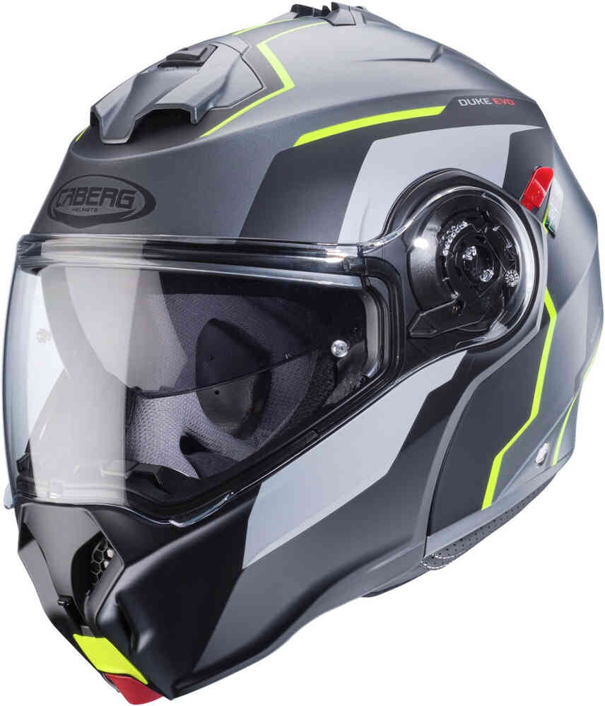 

Шлем Duke Evo Move Caberg, серый/желтый