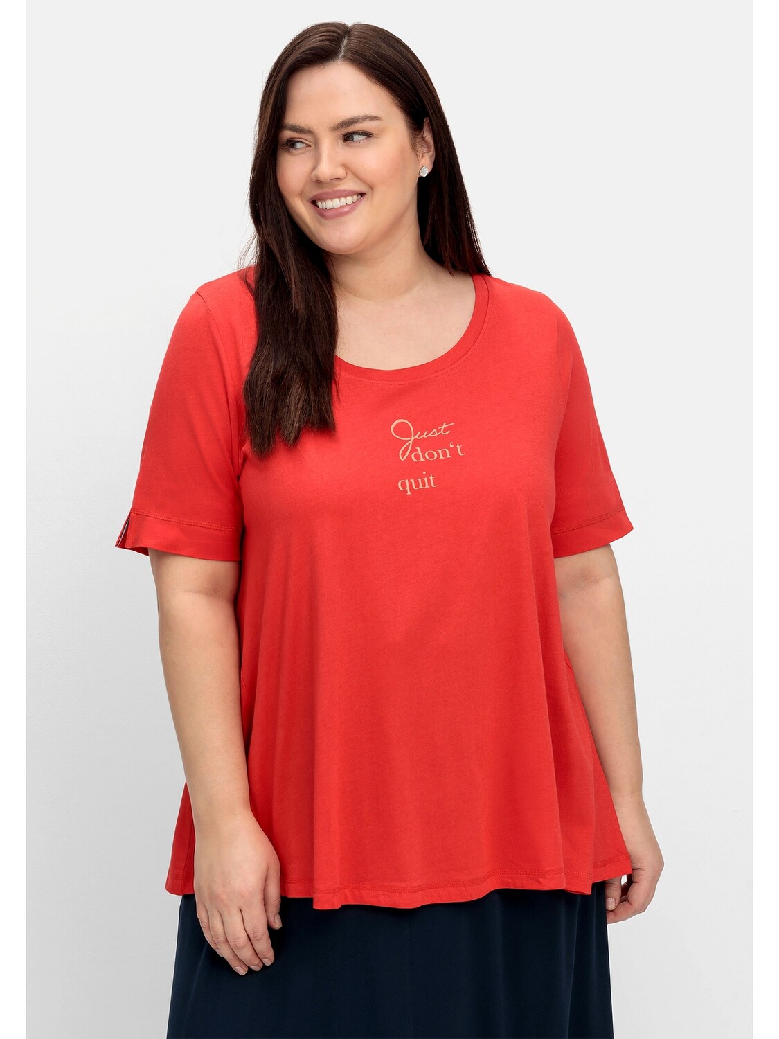 

Футболка sheego Jersey, красный