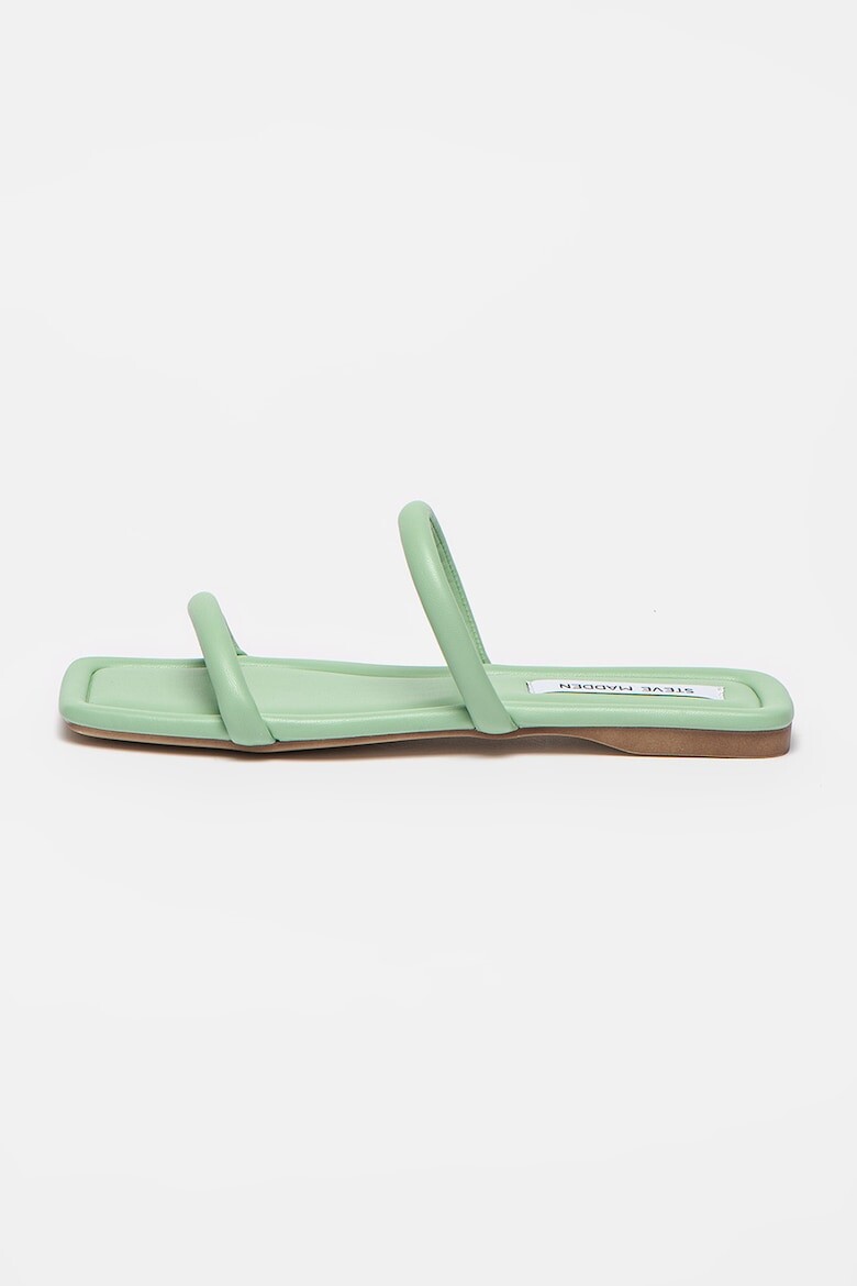 

Тапочки Zolie из экокожи с квадратным носком Steve Madden, зеленый