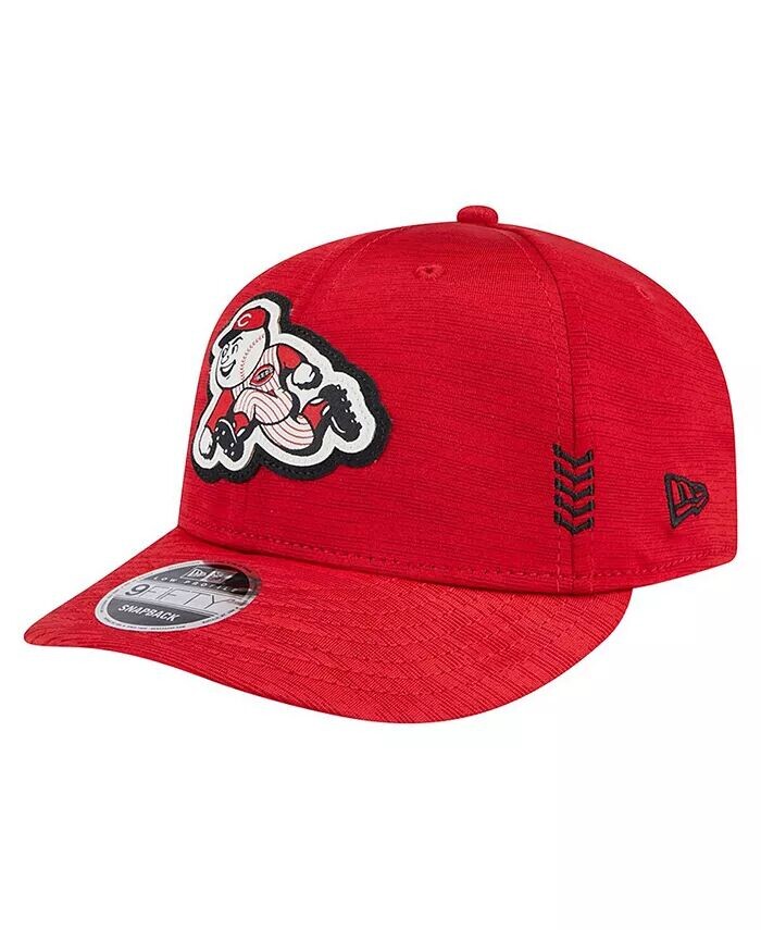

Мужская красная кепка Snapback Cincinnati Reds 2024 Clubhouse Low Profile 9FIFTY New Era, красный