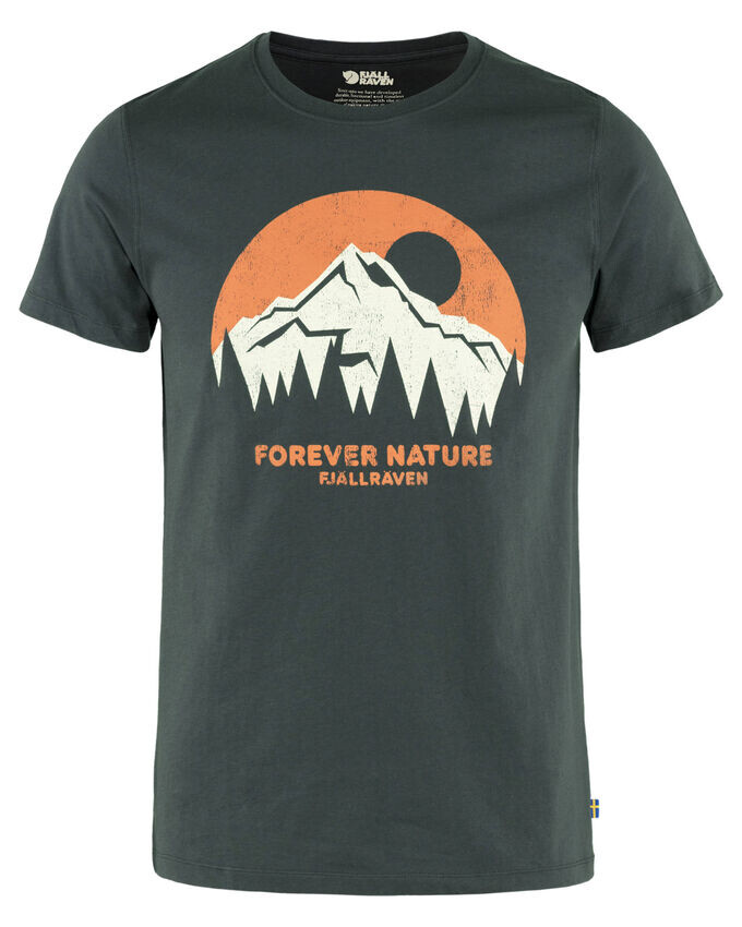 

Натуральная футболка Fjällräven, синий