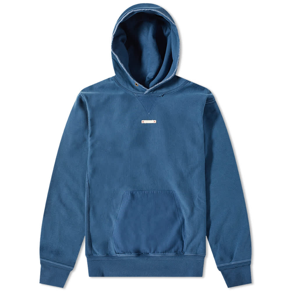 

Толстовка Maison Margiela Name Tag Hoody, Синий
