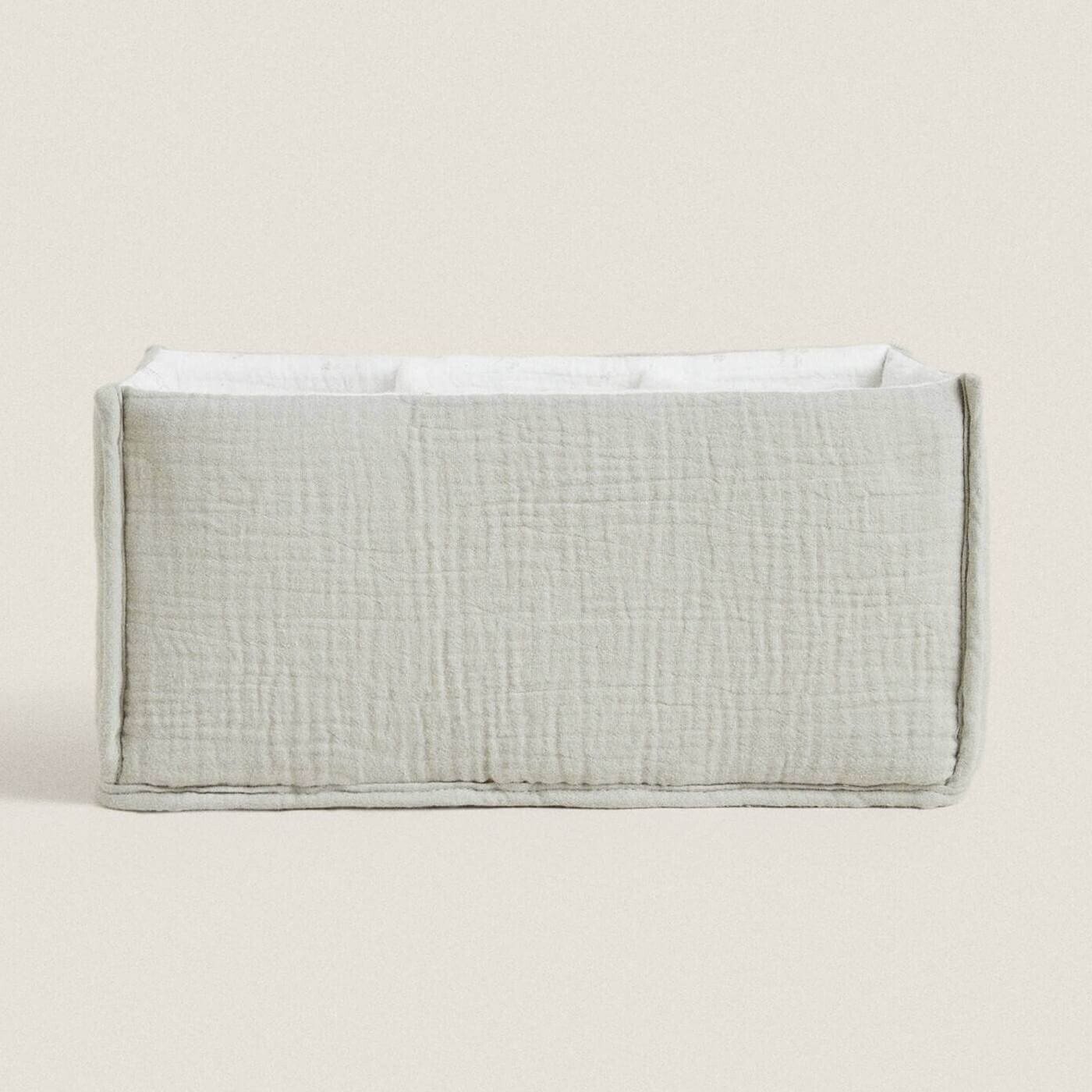 

Органайзер Zara Home Cotton Clover, серый/белый