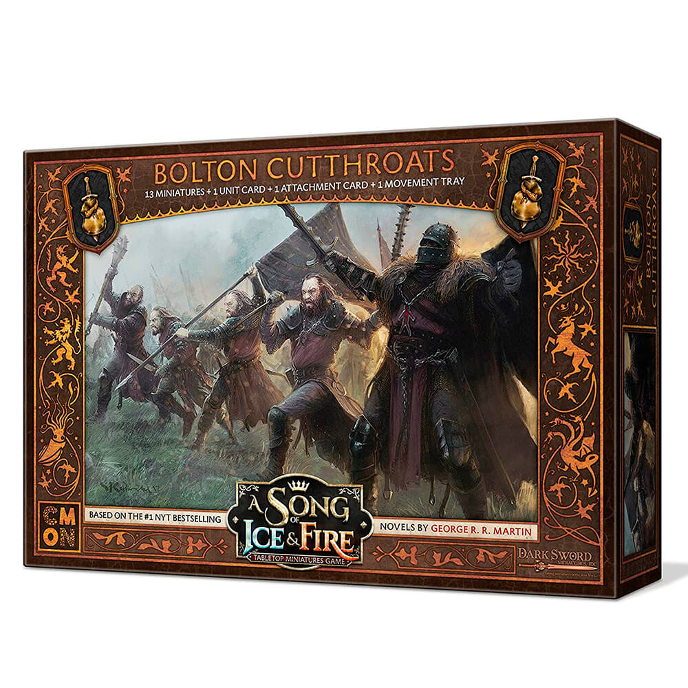 Дополнительный набор к CMON A Song of Ice and Fire Tabletop Miniatures Game, Bolton Cutthroats dungeons 2 a song of sand and fire дополнение [pc цифровая версия] цифровая версия