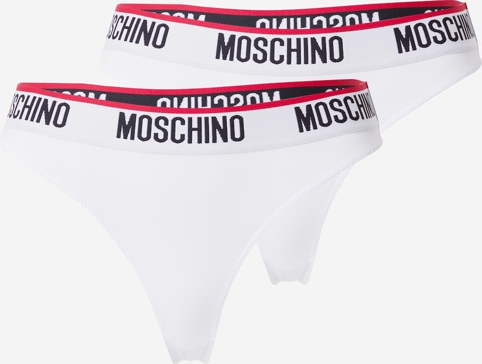 

Стринги Moschino, белый