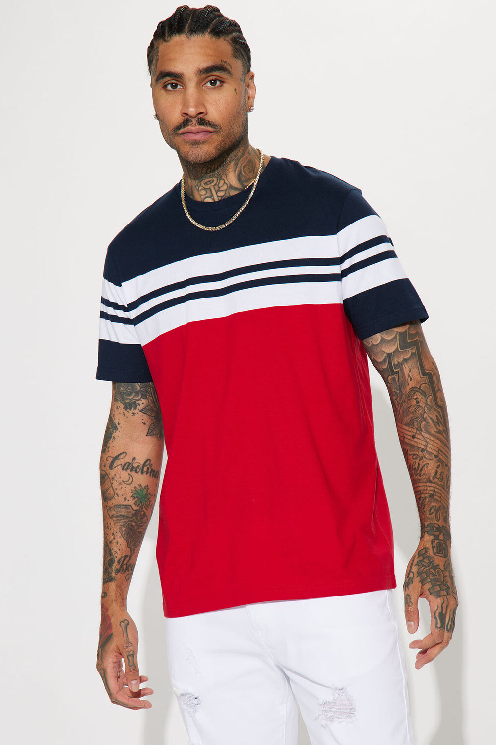 

Футболка Fashion Nova AMK1174, разноцветный